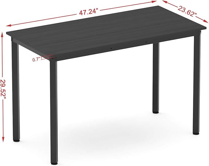 Weehom Computer Desk Home Office Writing Desk Study Laptop/Dining Table