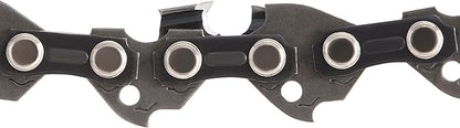 KAKEI 8 Inch Chainsaw Chain 3/8" LP Pitch .043" Gauge 33 Drive Links Fits Ryobi P4361, P5452, Greenworks 20142, Milwaukee M18 FUEL 3004, Poulan 810 EPT, Worx WG349 and More (3 Chains) - Semi Chisel