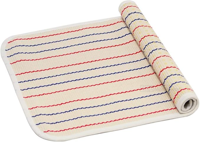 Elite Montessori Materials Accessories Edged Rug with lines Lower and Capital Case SMALL Movable Alphabets Three Rows Working Rug