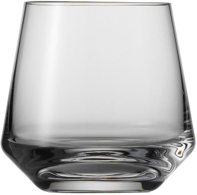 ZWIESEL GLAS Pure 10 oz. Whisky Glass (Set of 6), Small Old Fashioned Cocktail Gasses for Whiskey, Dishwasher-Safe Tritan Crystal Glasses, Made in Germany