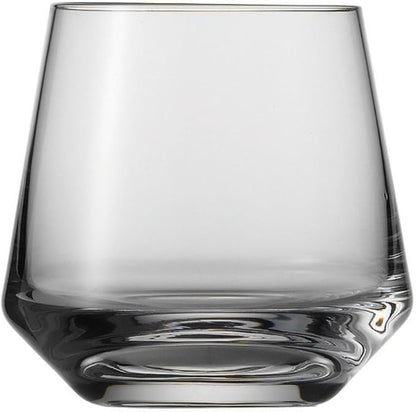ZWIESEL GLAS Pure 10 oz. Whisky Glass (Set of 6), Small Old Fashioned Cocktail Gasses for Whiskey, Dishwasher-Safe Tritan Crystal Glasses, Made in Germany