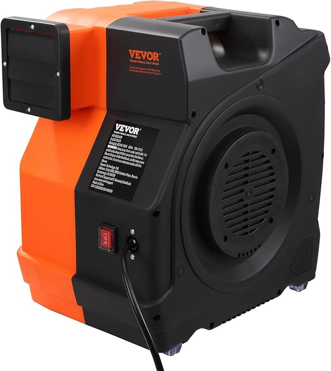 VEVOR Inflatable Blower, 1100W, 1.5 & 1.7 HP Bounce House Blower, Pump Commercial Air Blower for Inflatables, 3100 RPM Bouncy Castle Electric Fan for Bounce House, Waterslides