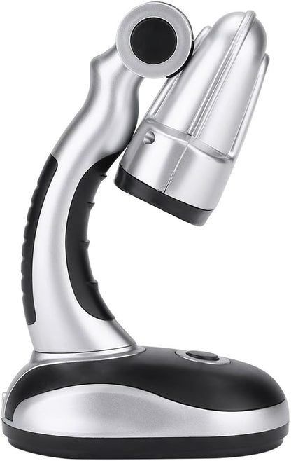 Led Desk Lamp, 12-Bulb Battery-Operated Table Light Eye Care for Reading Study Lighting