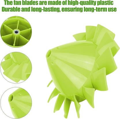 529437004 Blower Fan Blade-for Ryobi 18V Cordless Leaf Blower Models P2108, P21081, P21081VN, and P21081VNM - Replaces 529437001 and 529437003 - Yard Blower Accessories