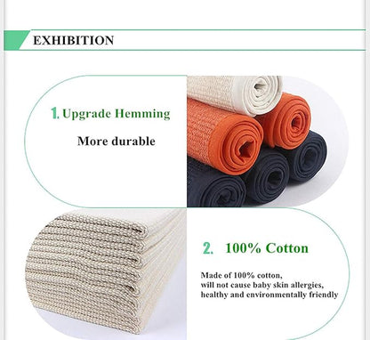 Montessori Mat Holder for Toddlers Babies Children Cotton Working Rug for Nursery Preschool Kindergarten, 23.6''×15.8'', Navy Blue