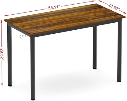 Weehom Computer Desk Home Office Writing Desk Study Laptop/Dining Table