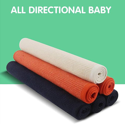 Children Play Mat Soft Montessori Mat for Nursery Preschool Kindergarten Cotton Working Rug for Toddlers Babies Children, 27.5''×43.3'', Orange