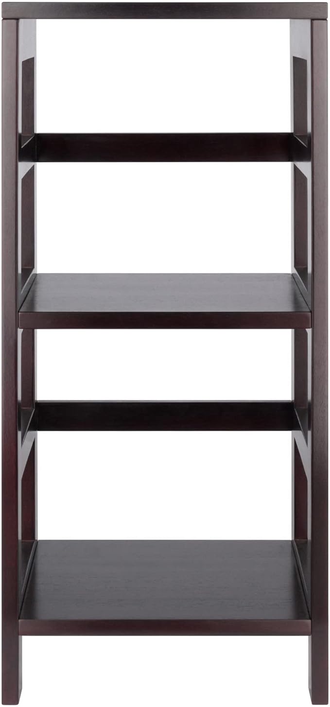 Winsome Leo Model Name Shelving, Tall, Espresso