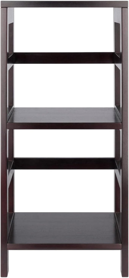 Winsome Leo Model Name Shelving, Tall, Espresso