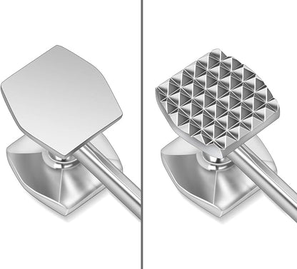 Aliglow Meat Tenderizer Hammer Tool Mallet Pounder for Kitchen Tenderizing Steak Beef Poultry