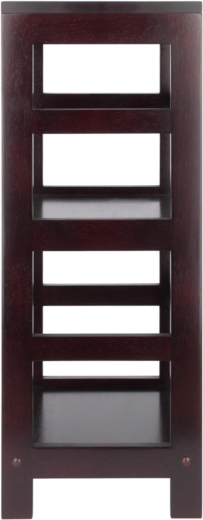 Winsome Leo Model Name Shelving, Tall, Espresso