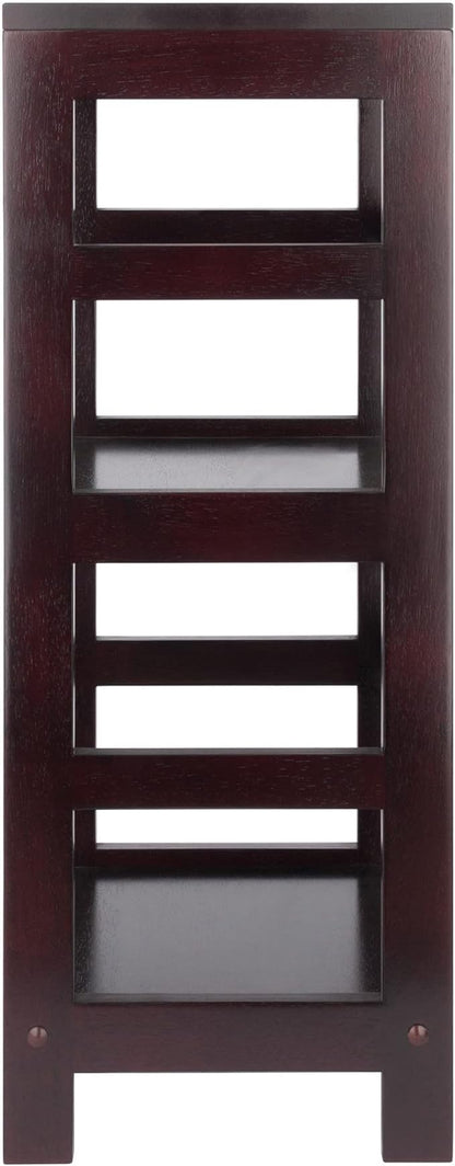 Winsome Leo Model Name Shelving, Tall, Espresso