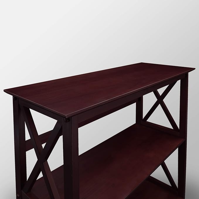 Casual Home Montego 3-Shelf Bookcase, Espresso (New)