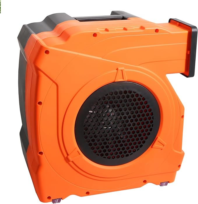 VEVOR Inflatable Blower, 1500W, 2 & 2.1 HP Bounce House Blower, Pump Commercial Air Blower for Inflatables, 3100 RPM Bouncy Castle Electric Fan Perfect for Bounce House