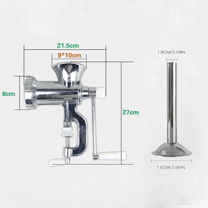 3 Pieces #12 Sausage Stuffer Grinder Tubes | Stainless Steel, Grinder Tubes for Size 10 and 12 Meat Grinder Food Maker Kit, for #12 Food Grinder