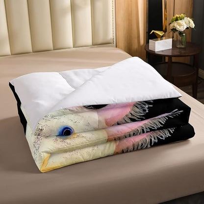 Axolotl Bedding Set King Cute Axolotl Comforter Set 3D Axolotls Down Comforter Bedroom Decor Sea Wildlife Animals Reptile Duvet Set Lightweight Soft Warm Quilt Set for Kids Boys Teens Men Adult