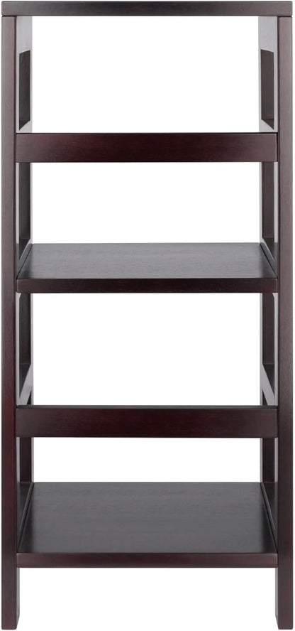 Winsome Leo Model Name Shelving, Tall, Espresso
