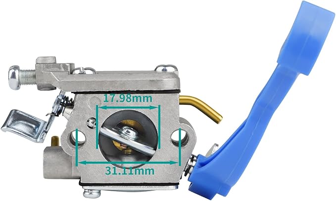 125b Carburetor for Husqvarna 125B 125BX 125BVX Leaf Blower Engine Replace for Zama C1Q-W37 590460102 with 125B Air Filter Fuel Line Kit