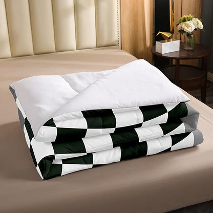 Erosebridal Kid Comforter Set King Size, Racing Car Bedding Set for Boys Girls Teen Kids Children Car Racing Gifts, Race Cars Quilt with 1 Comforter 2 Pillowcases,Green Grey Race Car Decor for Room