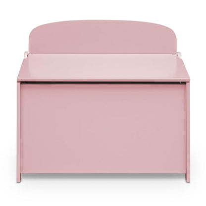 Delta Children MySize Deluxe Toy Boxes, Dusty Rose and Deep Blue