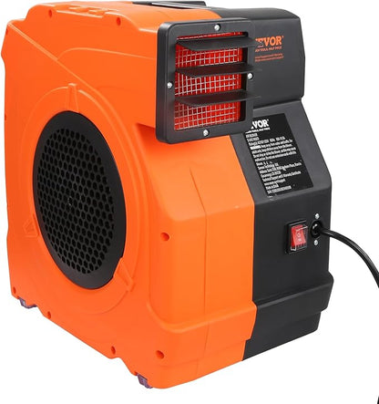 VEVOR Inflatable Blower, 1100W, 1.5 & 1.7 HP Bounce House Blower, Pump Commercial Air Blower for Inflatables, 3100 RPM Bouncy Castle Electric Fan for Bounce House, Waterslides