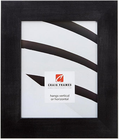 Craig Frames 24x36 Black Walnut Picture Frame for Posters and Photos | Lightweight shatter resistant acrylic facing with a rigid backing board, made in the USA