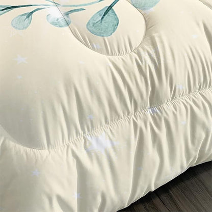 CVHOUSE Butterfly Comforter Set,Floral Butterfly Bedding Set for Girls Kids Teens,Flower Butterflies Comforter Butterflies Duvet Set Room Decor Quilt Set Twin Size