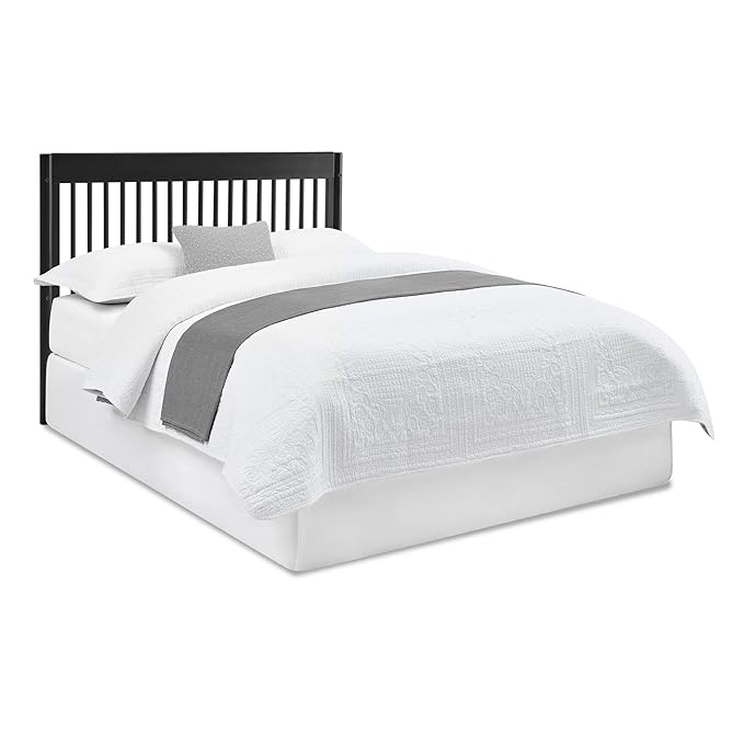 Delta Children Brooks 6-in-1 Convertible Crib - Greenguard Gold Certified, Midnight Grey