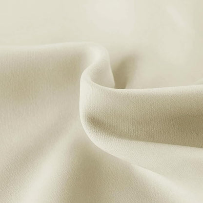 Hiasan Valance Curtains for Kitchen Blackout Thermal Insulated Solid Window Curtain Valance, Light Beige, 42 x 12 Inches, 1 Panel