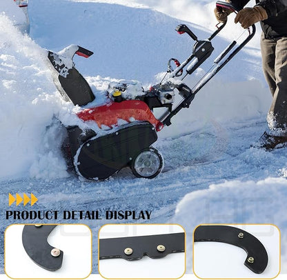 117-7700 Snow Blower Paddles with 117-7717 Scraper Blade Replaces Toro 117-7700 for Toro Power Clear 180 418ZE 418ZR 518ZE 518ZR 38282 38472 38473 38273 38283, 18" Power Clear Snowthrower