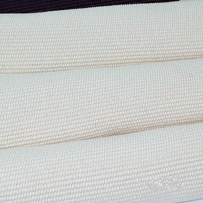 Montessori Mat Holder for Toddlers Babies Children Cotton Working Rug for Nursery Preschool Kindergarten, 23.6''×15.8'', Off-White