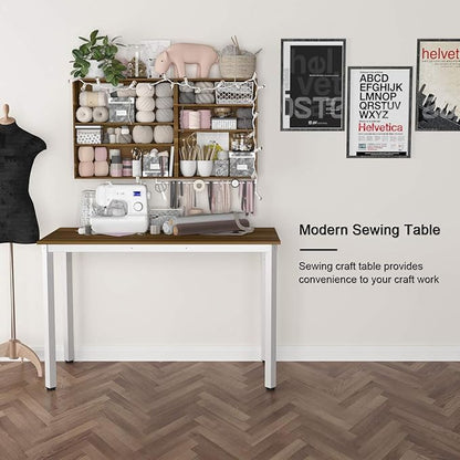Weehom Computer Desk 39" Small Desk for Home Office Study Writing Laptop Dining Table for Small Spaces