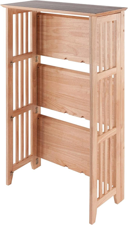 Winsome Wood Mission Shelving, Natural