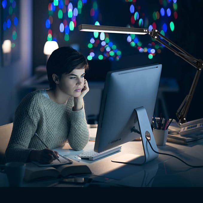 weishan manicure light for table nail lamp for desk, lampara para mesa de uñas profesional, Swing Arm LED Bar USB lights