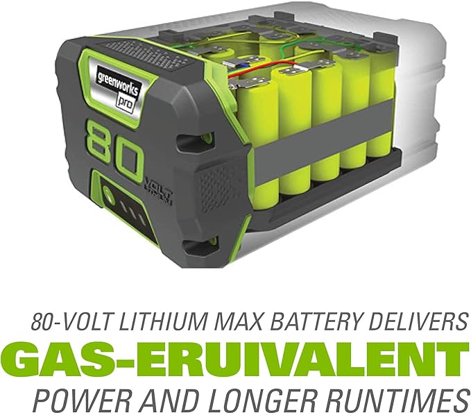 Greenworks 80V (180 MPH / 610 CFM / 75+ Compatible Tools) Cordless Brushless Backpack Blower, Tool Only