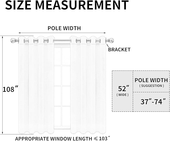 Easy-Going Blackout Curtains for Bedroom, Solid Thermal Insulated Grommet and Noise Reduction Window Drapes, Room Darkening Curtains for Living Room, 2 Panels (52x108 in,Khaki)