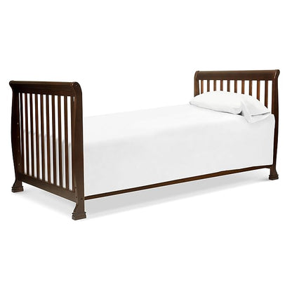 DaVinci Kalani 4-in-1 Convertible Mini Crib in Espresso | Greenguard Gold Certified