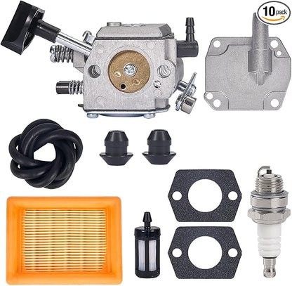 BR420 BR340 Carburetor Kit for Stihl SR320 SR340 SR380 SR400 SR420 BR320 BR380 BR400 Backpack Blower Replaces HD-4A HD-4B HD-13B Carb 4203-120-0603 4203-120-0605