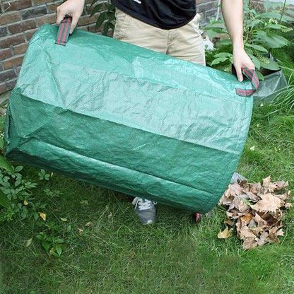 3-Pack 72 Gallon Yard Lawn Reusable Leaf Bags - Heavy Duty Waste Bags Perfect for Leafs/Leaves, Yard Debris Storage and Garden Accessories