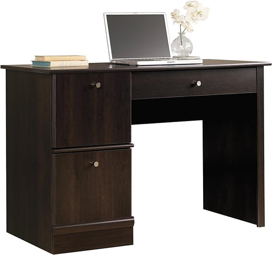 Sauder Computer Desk, Cinnamon Cherry Finish