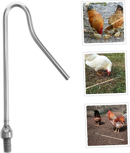 Toyvian Heavy Duty Chicken Catcher Hook Pole Duck Hook for Poultry Handling Chicken Accessories for Hens