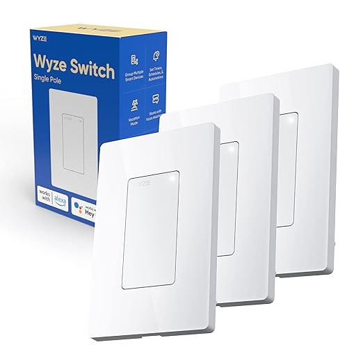 Wyze Switch (3-Pack) and Wyze Plug (2-Pack) Bundle