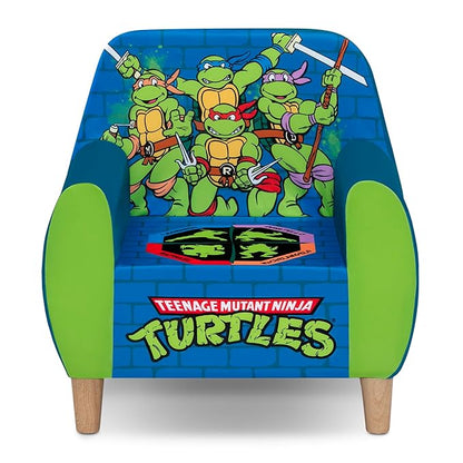 Delta Children Teenage Mutant Ninja Turtles Foam Chair for Kids, Green