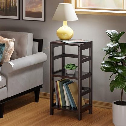 Winsome Leo Model Name Shelving, Tall, Espresso