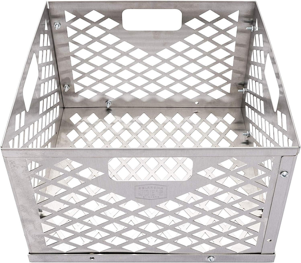 Oklahoma Joe's 5279338P04 Stainless Steel Offset Smoker Charcoal Firebox Basket, Silver