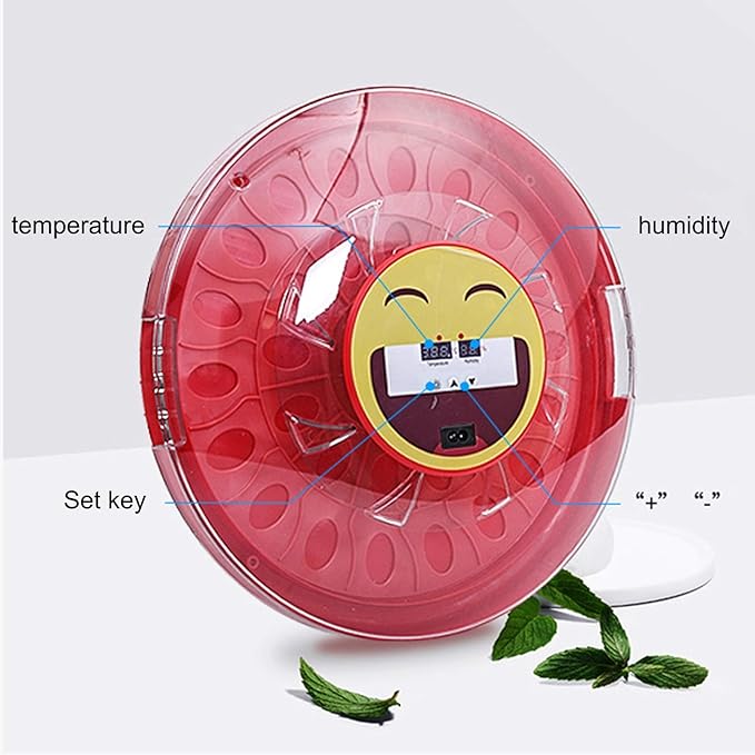 30 Egg Incubator Automatic Turning Digital Poultry Hatcher Brooder Temperature Control Hatching Chicken Duck Quails Bird Easy Observe