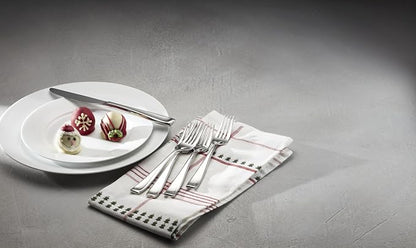 Oneida Moda 75-Piece 18/10 Silverware Set for 12, Flatware | silver, dishwasher safe | includes knives, forks, and spoons | heavy duty, cutlery set, utensil set, wedding silverware