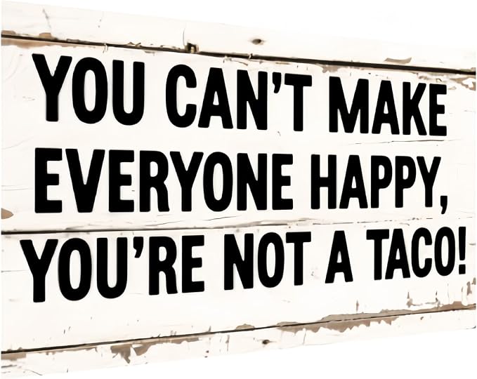 Vintage Metal Sign – Humorous Wall Decor for Kitchen, Bar, Café or Office, Retro Style Home Decoration, 8 x 12 Inches