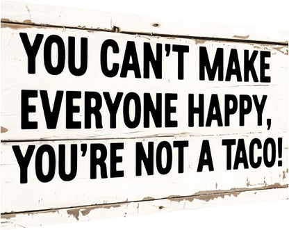 Vintage Metal Sign – Humorous Wall Decor for Kitchen, Bar, Café or Office, Retro Style Home Decoration, 8 x 12 Inches