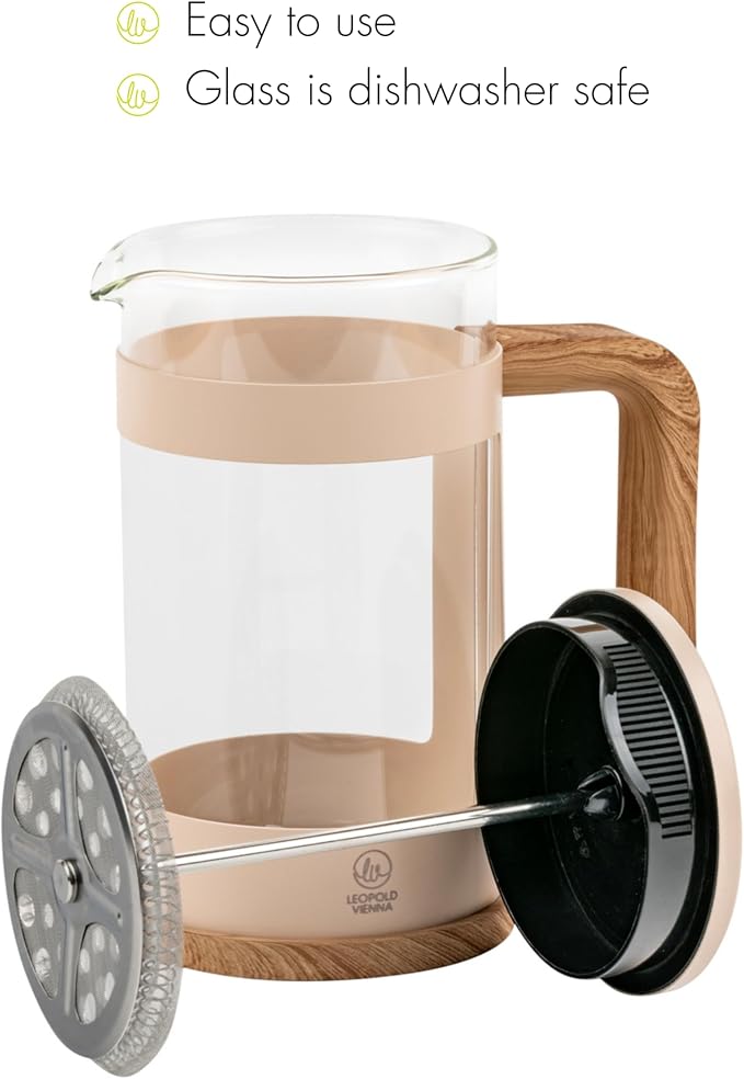 Leopold Vienna - Franca Coffee & Tea Maker - 600 ml - Sand